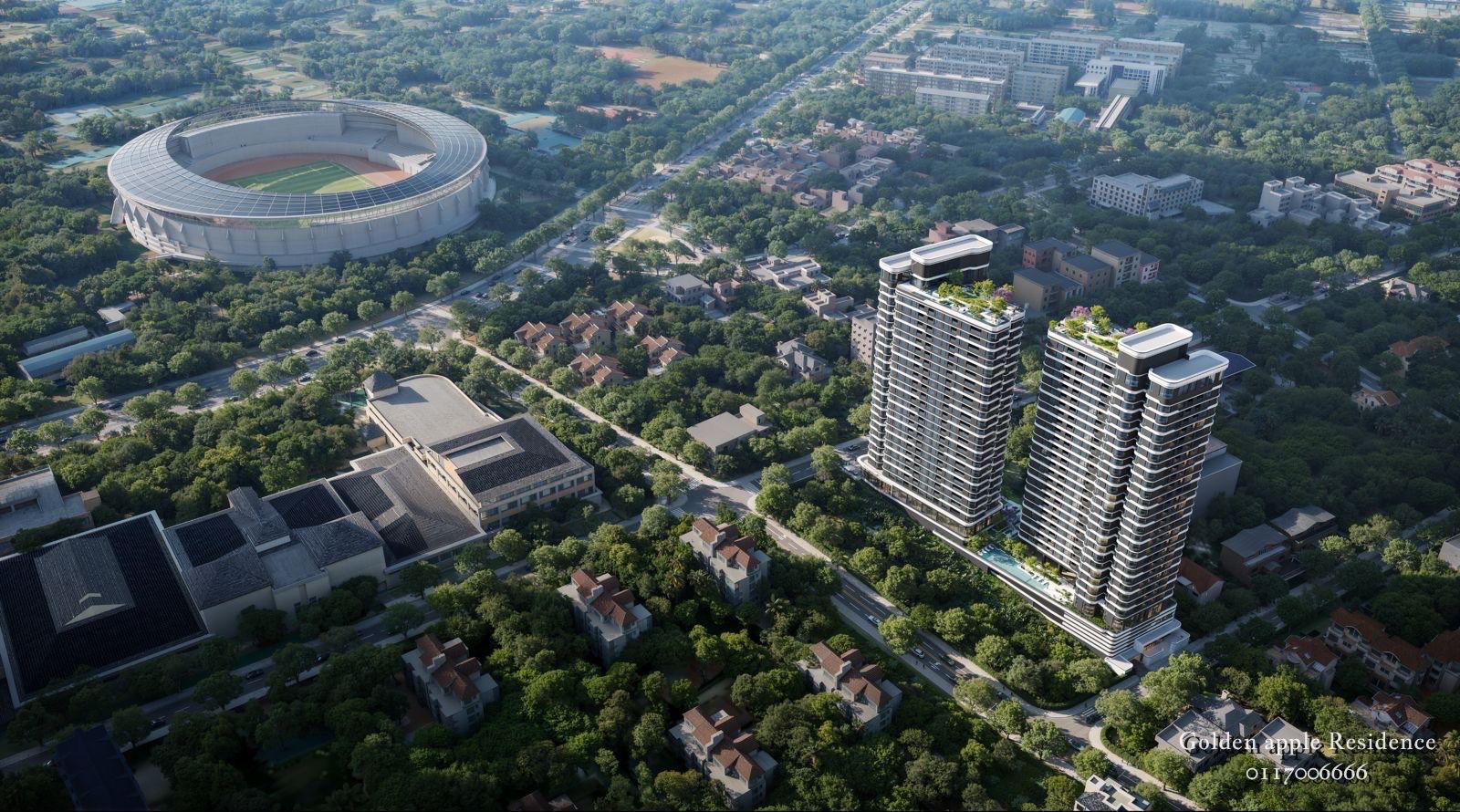 Golden Apple Residence0